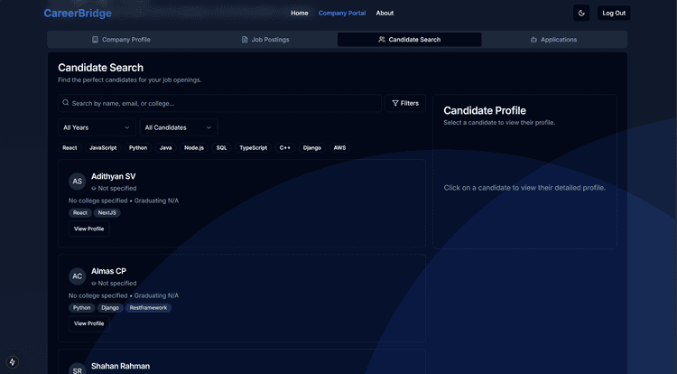 CAREER-BRIDGE screenshot 2