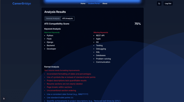 CAREER-BRIDGE screenshot 4
